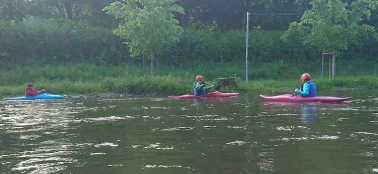 Kajak Kurs 2024 erfolgreich abgeschlossen