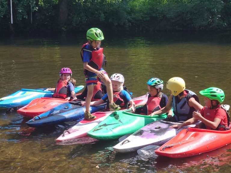 Ferienspielaktion Kajak